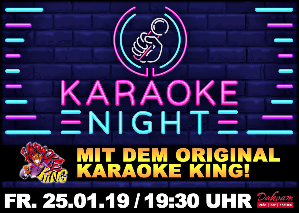 Dahoam Karaoke Party Karaoke King