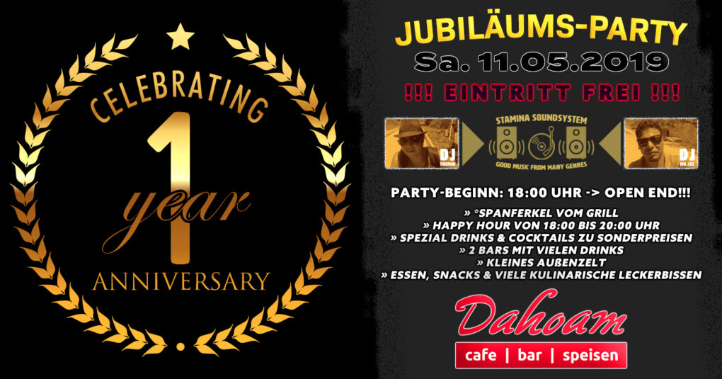 Jubiläums Party