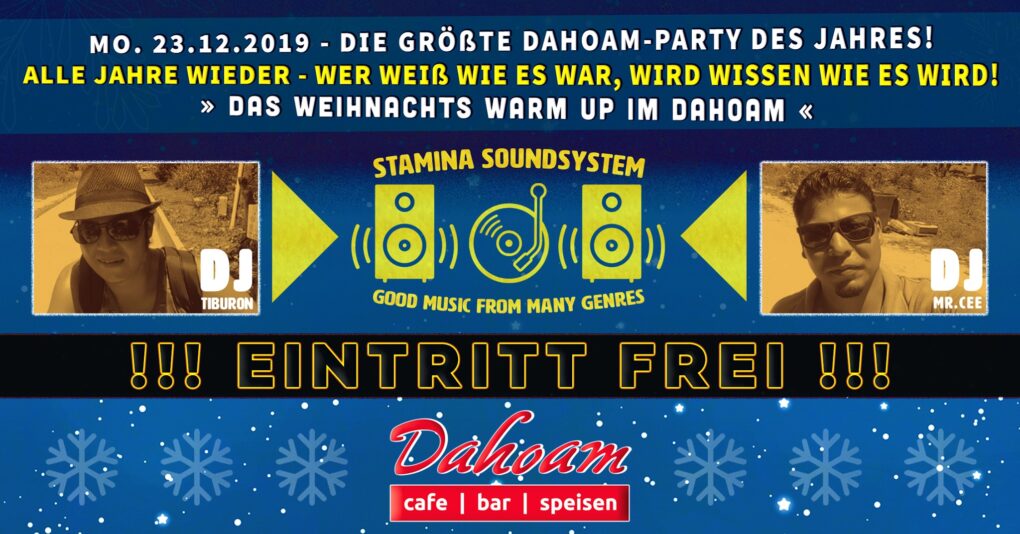 Weihnachtsparty starnberg im dahoam